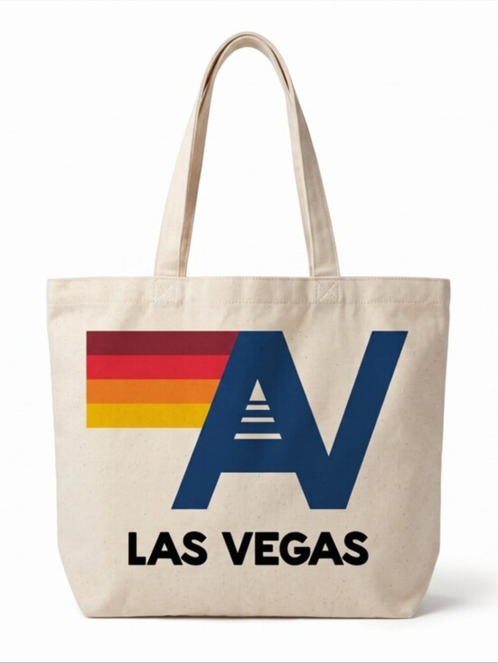 Aviator Nation Las Vegas Canvas Logo Tote Bag